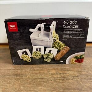 Paderno 4-Blade Spiralizer Kitchen Tool Williams-Sonoma BPA-Free